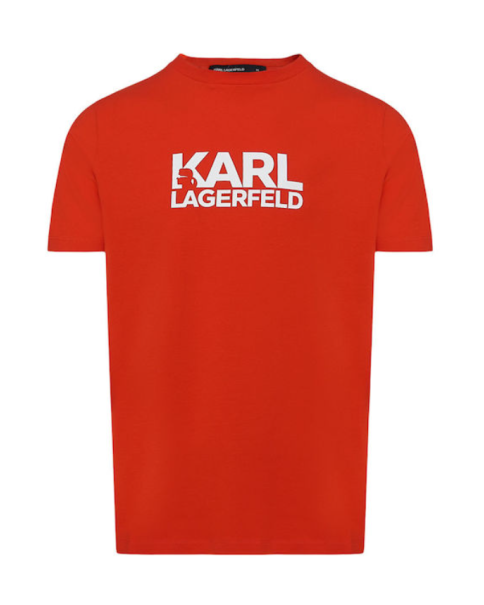 Ανδρική Μπλούζα Orange Karl Lagerfeld 755087 552235 300 Ανδρική Μπλούζα Orange Karl Lagerfeld 755087 552235 300