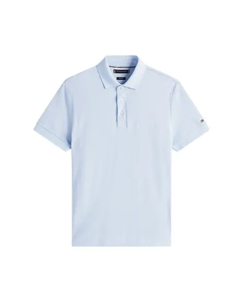 Ανδρική Μπλούζα Πόλο Tommy Hilfiger MW0MW38456 Breezy Blue