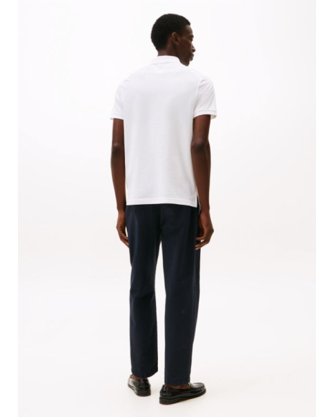 Ανδρική Μπλούζα Πόλο Performance ZipTommy Hilfiger MW0MW38746 White ΜΠΛΟΥΖΕΣ POLO