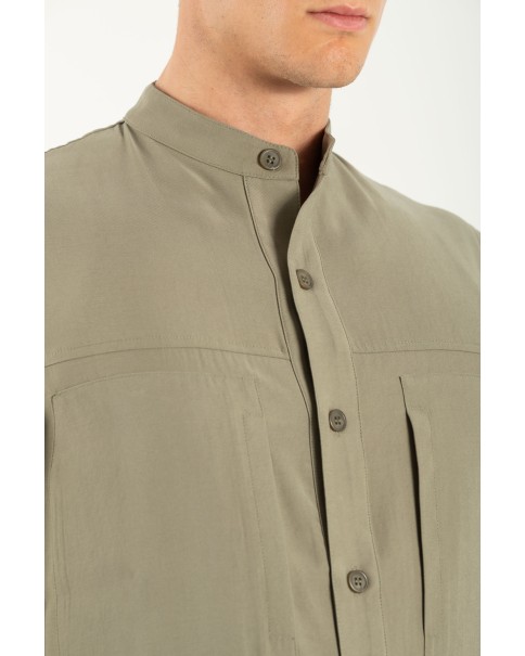 Ανδρικό Overshirt Vittorio 300-25-CAPRI ΠΟΥΚΑΜΙΣΑ ΚΟΝΤΟ ΜΑΝΙΚΙ Ανδρικό Overshirt Vittorio 300-25-CAPRI ΠΟΥΚΑΜΙΣΑ ΚΟΝΤΟ ΜΑΝΙΚΙ
