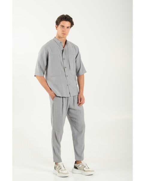 Ανδρικό Overshirt Vittorio 300-25-CAPRI ΠΟΥΚΑΜΙΣΑ ΚΟΝΤΟ ΜΑΝΙΚΙ Ανδρικό Overshirt Vittorio 300-25-CAPRI ΠΟΥΚΑΜΙΣΑ ΚΟΝΤΟ ΜΑΝΙΚΙ