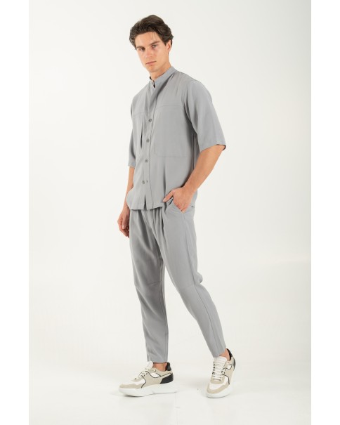 Ανδρικό Overshirt Vittorio 300-25-CAPRI ΠΟΥΚΑΜΙΣΑ ΚΟΝΤΟ ΜΑΝΙΚΙ Ανδρικό Overshirt Vittorio 300-25-CAPRI ΠΟΥΚΑΜΙΣΑ ΚΟΝΤΟ ΜΑΝΙΚΙ