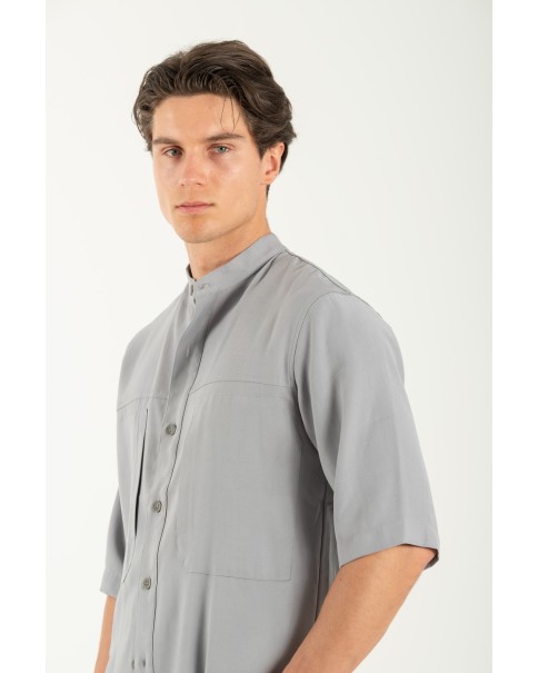 Ανδρικό Overshirt Vittorio 300-25-CAPRI ΠΟΥΚΑΜΙΣΑ ΚΟΝΤΟ ΜΑΝΙΚΙ Ανδρικό Overshirt Vittorio 300-25-CAPRI ΠΟΥΚΑΜΙΣΑ ΚΟΝΤΟ ΜΑΝΙΚΙ