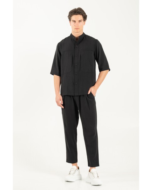 Ανδρικό Overshirt Vittorio 300-25-CAPRI ΠΟΥΚΑΜΙΣΑ ΚΟΝΤΟ ΜΑΝΙΚΙ Ανδρικό Overshirt Vittorio 300-25-CAPRI ΠΟΥΚΑΜΙΣΑ ΚΟΝΤΟ ΜΑΝΙΚΙ