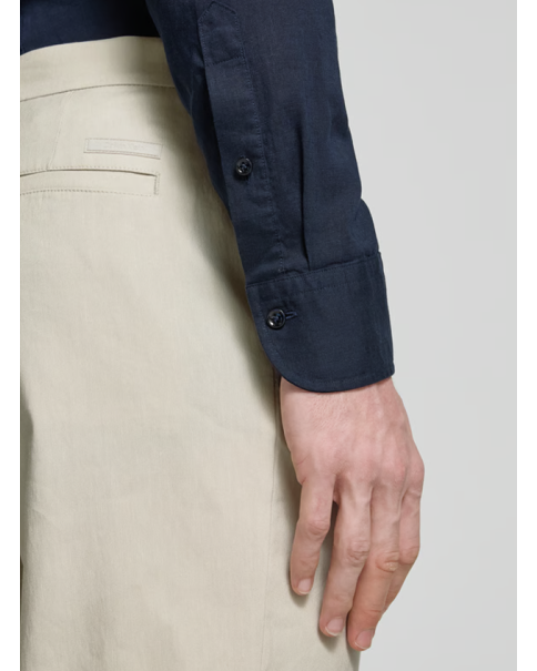 Ανδρικό Παντελόνι Linen Lyocell Stretch Calvin Klein K10K114098 ΠΑΝΤΕΛΟΝΙΑ ΥΦΑΣΜΑ