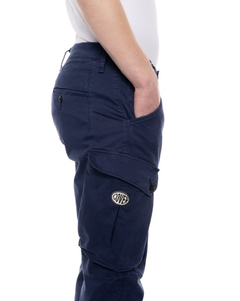 Ανδρικό Cargo Παντελόνι Cover New Army Blue T0190-30 Ανδρικό Cargo Παντελόνι Cover New Army Blue T0190-30