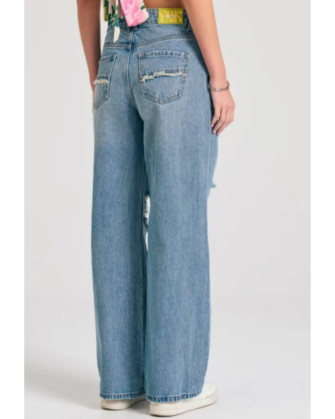 Γυναικείο Jean Παντελόνι Funky Buddha FBL011-165-02 JEANS Γυναικείο Jean Παντελόνι Funky Buddha FBL011-165-02 JEANS