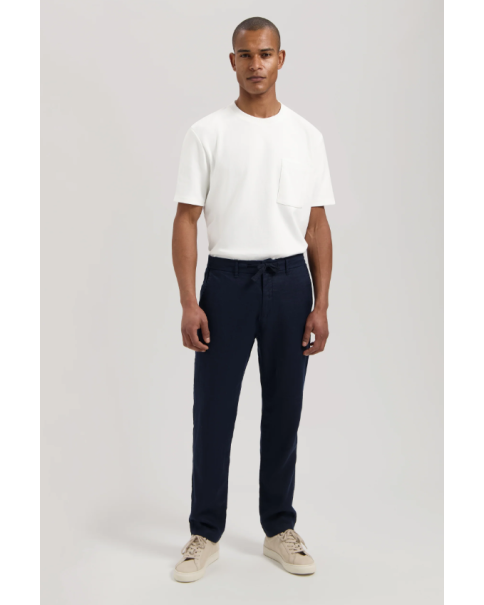 Ανδρικό Λινό Παντελόνι με λάστιχο στη μέση DSTREZZED 501822 James Ανδρικό Λινό Παντελόνι με λάστιχο στη μέση DSTREZZED 501822 James