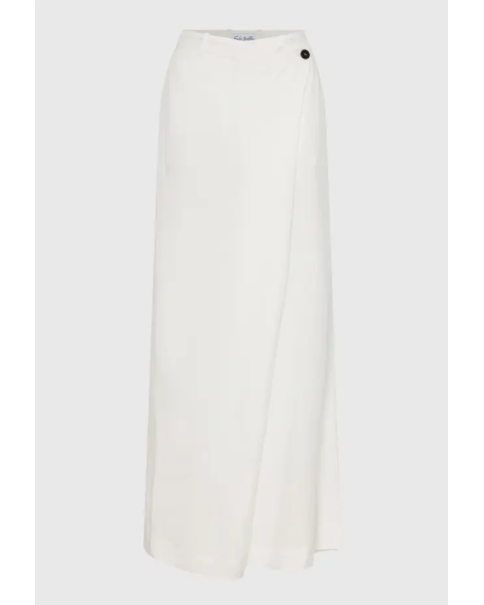 Lyocell blend παντελόνι με ασύμμετρο κούμπωμα Funky Buddha FBL011-111-02 ΠΑΝΤΕΛΟΝΙΑ Lyocell blend παντελόνι με ασύμμετρο κούμπωμα Funky Buddha FBL011-111-02 ΠΑΝΤΕΛΟΝΙΑ