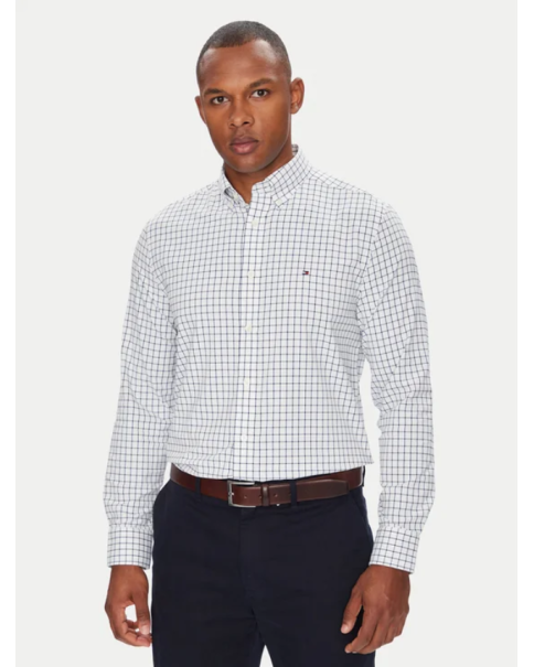 Ανδρικό Πουκάμισο Tommy Hilfiger MW0MW39680 Check LONG SLEEVE SHIRTS