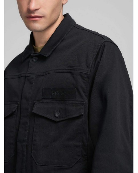 Ανδρικό Πουκάμισο OverShirt Replay MV876 203 07A 098 OVERSHIRT Ανδρικό Πουκάμισο OverShirt Replay MV876 203 07A 098 OVERSHIRT