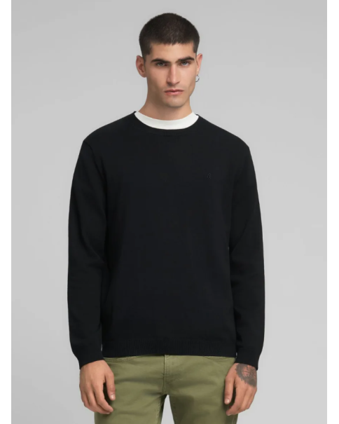 Ανδρικό Πλεκτό Cotton Replay UK4851 G22578 098 Ανδρικό Πλεκτό Cotton Replay UK4851 G22578 098