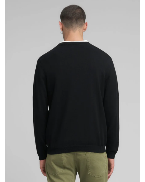 Ανδρικό Πλεκτό Cotton Replay UK4851 G22578 098 KNITWEAR