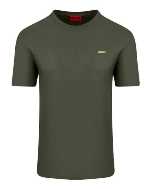 Ανδρικό T-shirt HUGO Dero222 50466158 309 Dark Green