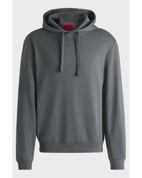 Ανδρικό Φούτερ με κουκούλα Hugo Dapo 50486478 032 Medium Grey SWEATSHIRTS & HOODIES