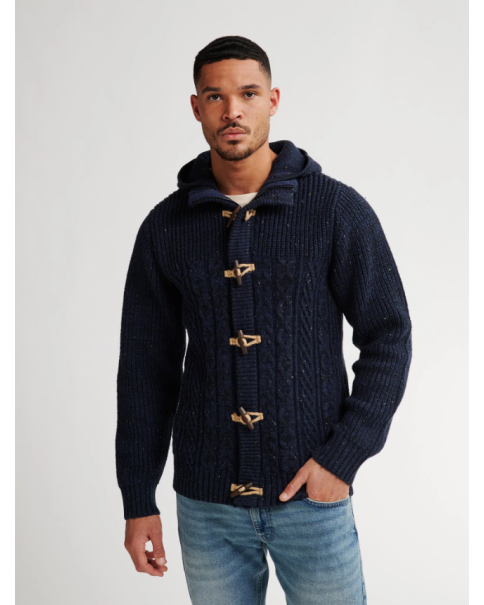 Ανδρική Ζακέτα Πλεκτή Petrol M3040-KWH210 Blue Ανδρική Ζακέτα Πλεκτή Petrol M3040-KWH210 Blue