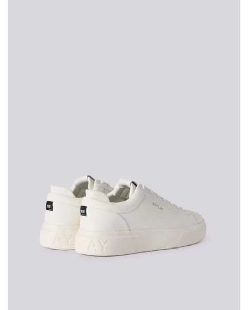 Ανδρικά Λευκά Παπούτσια Replay Notting Double GMZ70 C0001L CASUAL-SNEAKERS