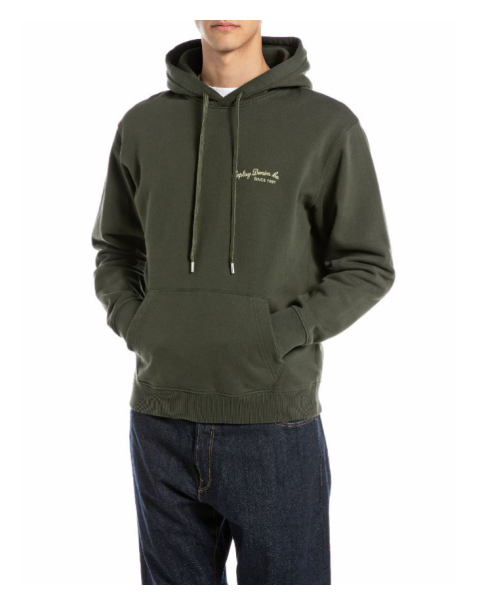 Ανδρικό Φούτερ με κουκούλα Replay M3185 23040P 849 SWEATSHIRTS & HOODIES