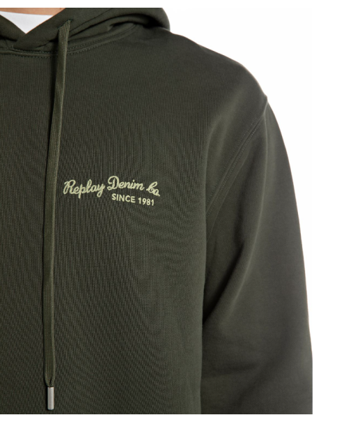 Ανδρικό Φούτερ με κουκούλα Replay M3185 23040P 849 SWEATSHIRTS & HOODIES