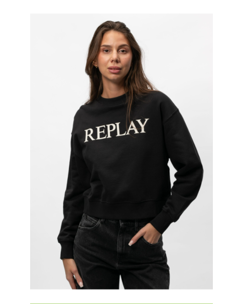 Γυναικείο Φούτερ Crewneck Replay W3461B 23802 150 ΖΑΚΕΤΕΣ