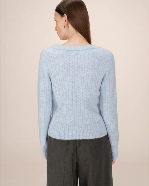 Γυναικεία Πλεκτή Ζακέτα Grace & Mila Samso Bleuet ΦΟΥΤΕΡ & ΖΑΚΕΤΕΣ Γυναικεία Πλεκτή Ζακέτα Grace & Mila Samso Bleuet ΦΟΥΤΕΡ & ΖΑΚΕΤΕΣ