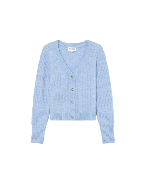 Γυναικεία Πλεκτή Ζακέτα Grace & Mila Samso Bleuet ΦΟΥΤΕΡ & ΖΑΚΕΤΕΣ Γυναικεία Πλεκτή Ζακέτα Grace & Mila Samso Bleuet ΦΟΥΤΕΡ & ΖΑΚΕΤΕΣ