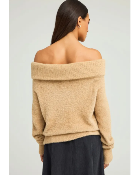 Γυναικείo Πλεκτό Funky Buddha FBL012-120-09 ΠΛΕΚΤΑ