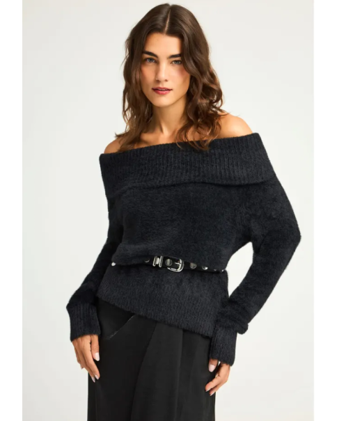 Γυναικείo Πλεκτό Funky Buddha FBL012-120-09 Γυναικείo Πλεκτό Funky Buddha FBL012-120-09