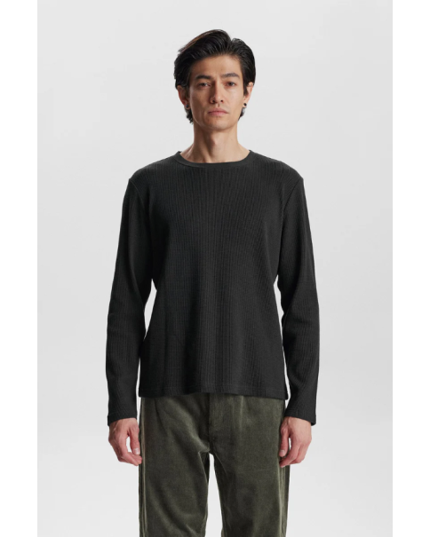 Ανδρική Μπλούζα Anerkjendt Akkikki Waffle 901755 T-SHIRTS LONG SLEEVE