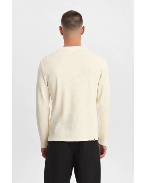 Ανδρική Μπλούζα Anerkjendt Akkikki Waffle 901755 T-SHIRTS LONG SLEEVE