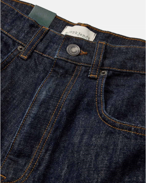 Ανδρικό Jean Παντελόνι Anerkjendt Akjustin 902160 Midnight Raw JEANS