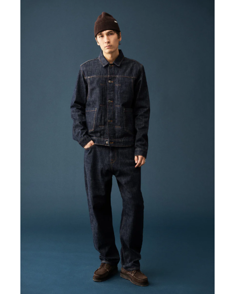 Ανδρικό Jean Παντελόνι Anerkjendt Akjustin 902160 Midnight Raw JEANS