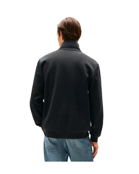 Ανδρικό Φούτερ με φερμουάρ Tommy Hilfiger MW0MW36510 Black SWEATSHIRTS & HOODIES