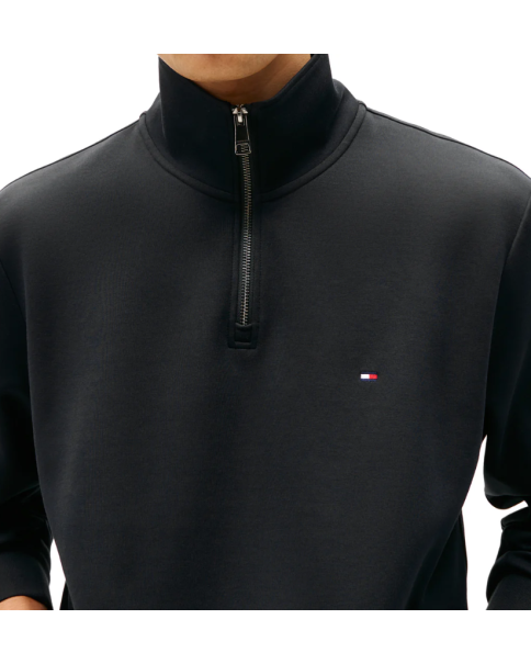 Ανδρικό Φούτερ με φερμουάρ Tommy Hilfiger MW0MW36510 Black SWEATSHIRTS & HOODIES