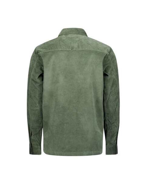 Ανδρικό Velour Jacket No Excess 29530842 Dark Green OVERSHIRT