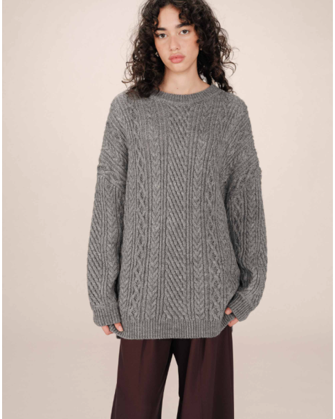 Γυναικείο Πουλόβερ Grace & Mila Saverio Gris