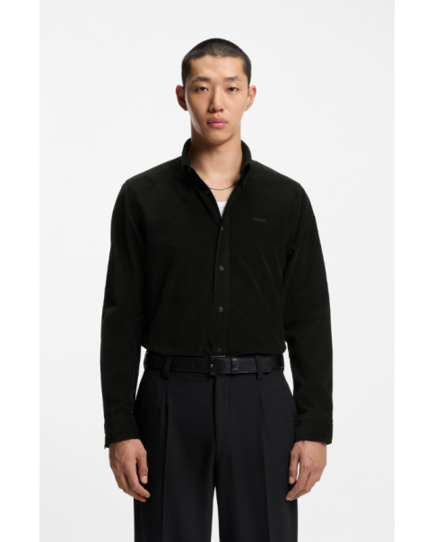 Ανδρικό Κοτλέ Πουκάμισο HUGO Epazo 50551385 LONG SLEEVE SHIRTS Ανδρικό Κοτλέ Πουκάμισο HUGO Epazo 50551385 LONG SLEEVE SHIRTS