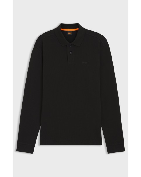 Ανδρική Μπλούζα Polo BOSS Petempestolong 50520710 001 ΜΠΛΟΥΖΕΣ POLO