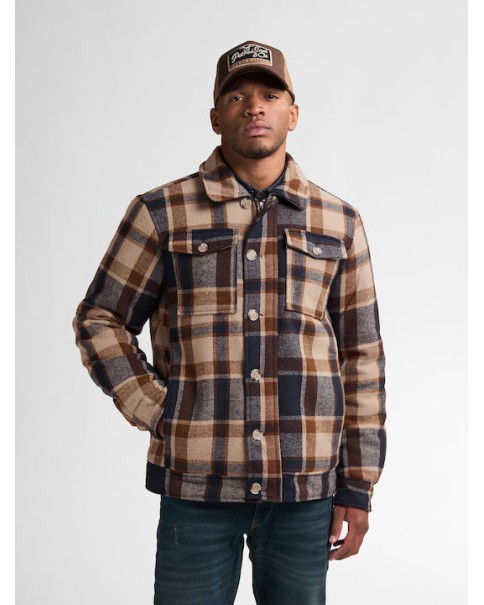 Ανδρικό JACKET Petrol M3050-JAC114 ΜΠΟΥΦΑΝ