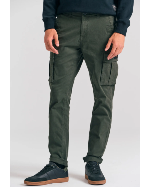 Ανδρικό Παντελόνι Cargo Funky Buddha FBM012-002-02 Ανδρικό Παντελόνι Cargo Funky Buddha FBM012-002-02