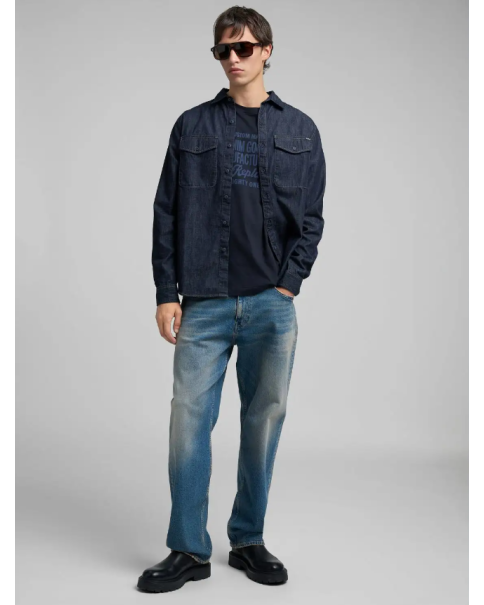 Ανδρικό Πουκάμισο Jean Replay M4124 860 007 LONG SLEEVE SHIRTS