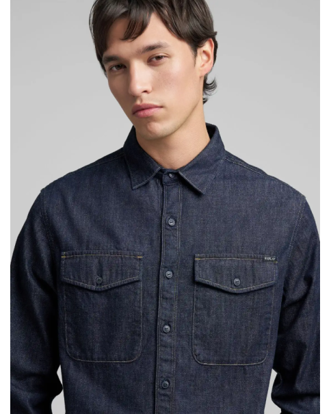 Ανδρικό Πουκάμισο Jean Replay M4124 860 007 Ανδρικό Πουκάμισο Jean Replay M4124 860 007