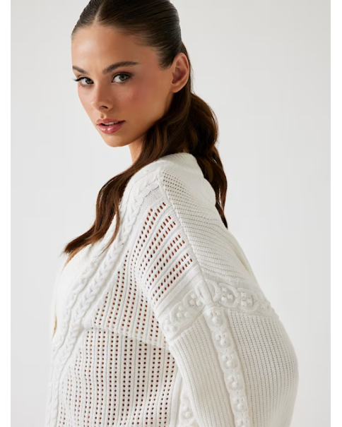 Γυναικεία Πλεκτή Μπλούζα Guess W5BR53Z2ZK2 ΠΛΕΚΤΑ Γυναικεία Πλεκτή Μπλούζα Guess W5BR53Z2ZK2 ΠΛΕΚΤΑ