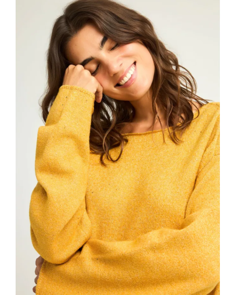 Γυναικείo Πλεκτό Funky Buddha FBL012-111-09 ΠΛΕΚΤΑ