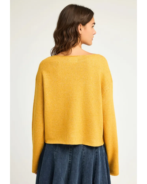 Γυναικείo Πλεκτό Funky Buddha FBL012-111-09 ΠΛΕΚΤΑ