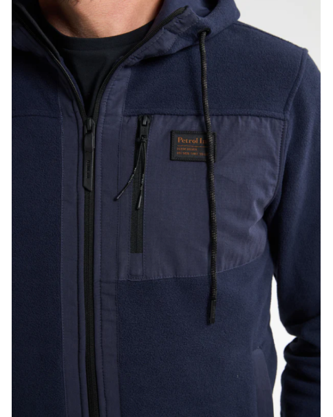 Ανδρική Ζακέτα Fleece Petrol M-3050-SWH338 ΖΑΚΕΤΕΣ Ανδρική Ζακέτα Fleece Petrol M-3050-SWH338 ΖΑΚΕΤΕΣ
