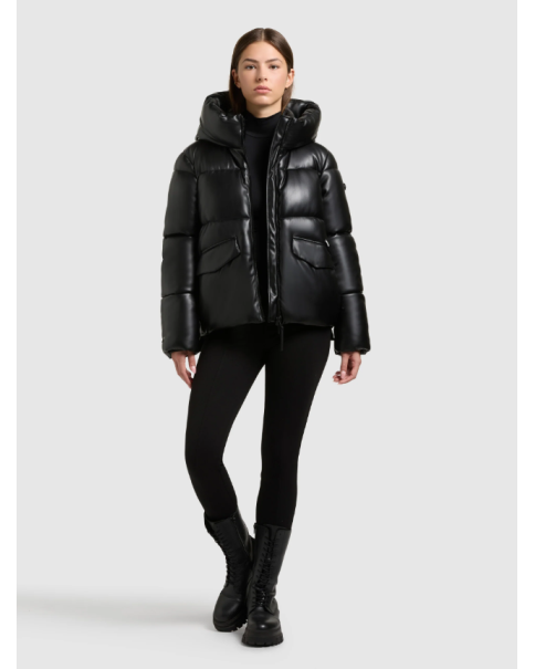 Γυναικείο Μαύρο Μπουφάν KHUJO Aurora 1131jk253 ΜΠΟΥΦΑΝ Γυναικείο Μαύρο Μπουφάν KHUJO Aurora 1131jk253 ΜΠΟΥΦΑΝ