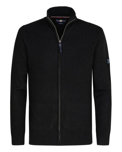 Ανδρική Ζακέτα Πλεκτή Petrol M3050-KWC264 Ανδρική Ζακέτα Πλεκτή Petrol M3050-KWC264