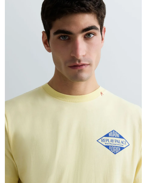 Ανδρικό T-shirt Replay M3344 2660 645 T-SHIRTS