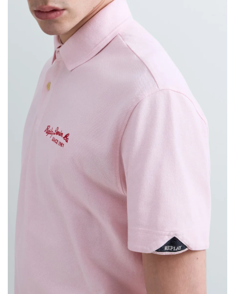 Ανδρική Μπλούζα με γιακά Replay M3432 22696G 062 ΜΠΛΟΥΖΕΣ POLO